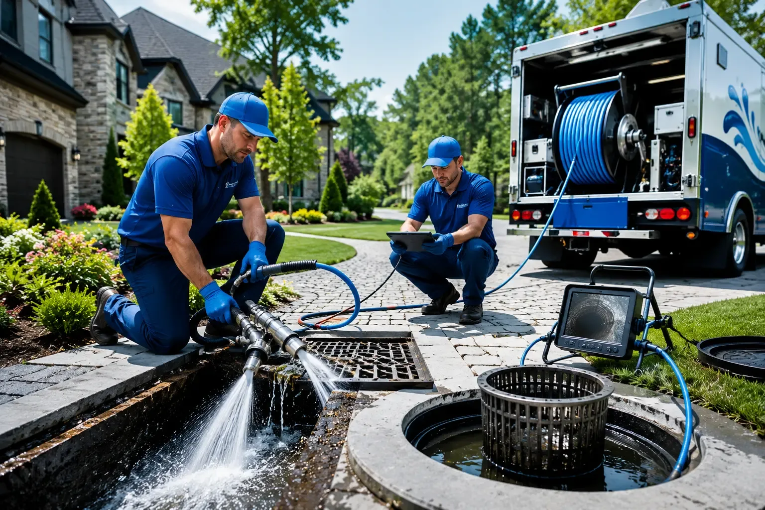 Local outdoor drain cleaning professionals in Bradley, CA